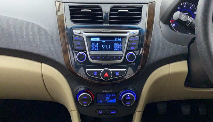 2016 Hyundai Verna FLUIDIC 4S 1.6 VTVT S, Petrol, Manual, 62,799 km, Air Conditioner