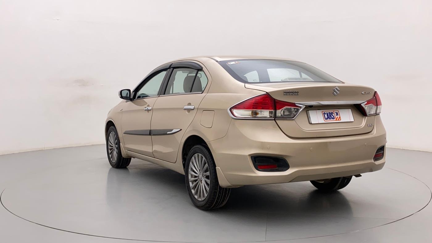 2016 Maruti Ciaz ZXI+, Petrol, Manual, 76,083 km, Left Back Diagonal