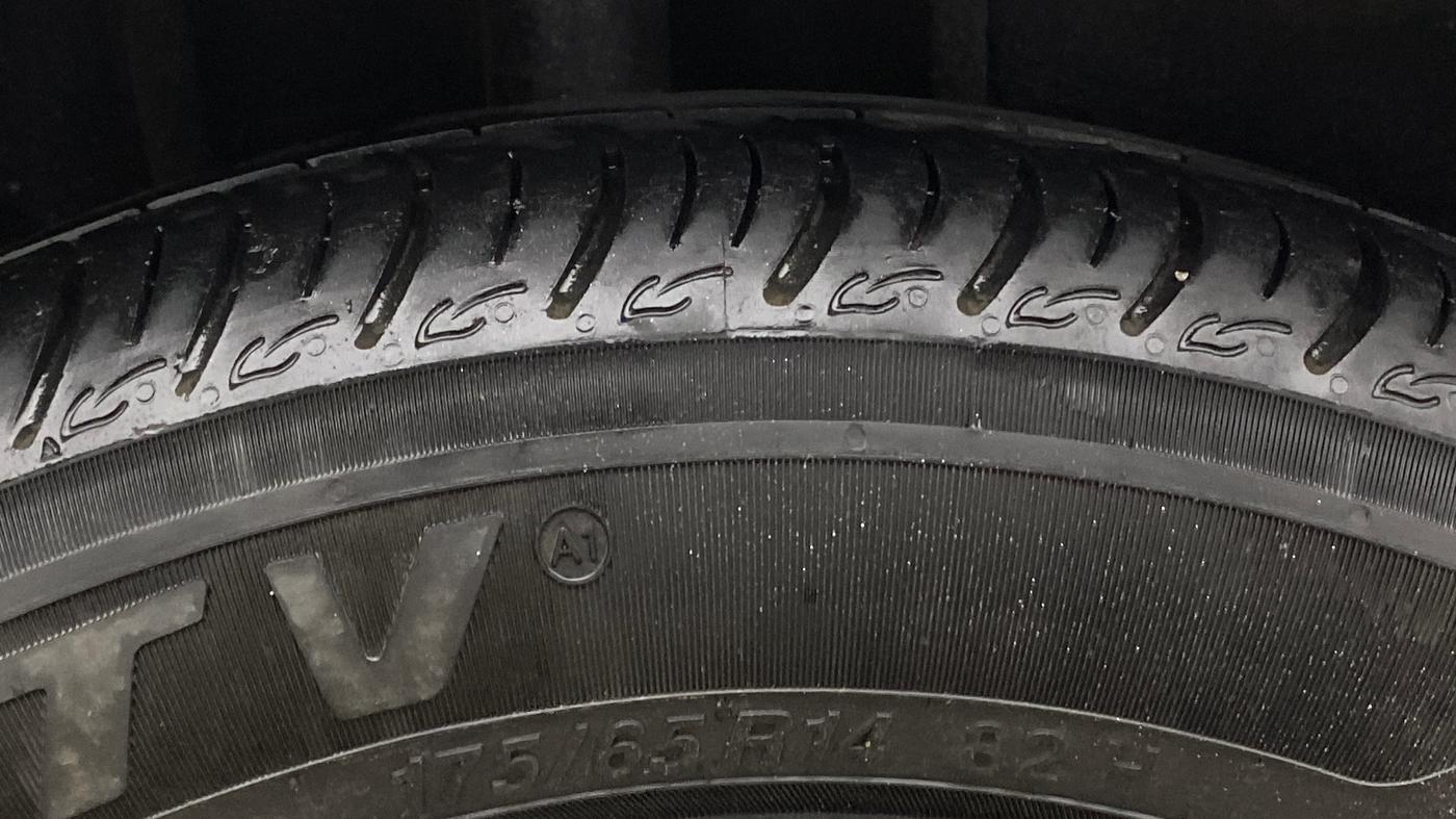 2023 Tata TIGOR XM PETROL, Petrol, Manual, 47,880 km, Right Rear Tyre Tread