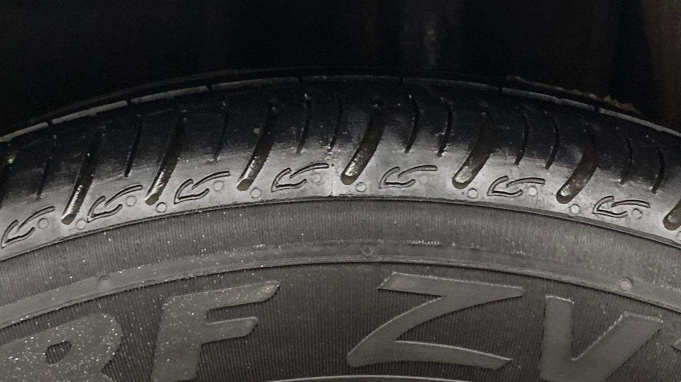 2023 Tata TIGOR XM PETROL, Petrol, Manual, 47,880 km, Left Rear Tyre Tread