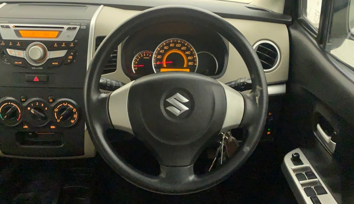 2015 Maruti Wagon R 1.0 VXI, Petrol, Manual, 28,126 km, Steering Wheel Close Up