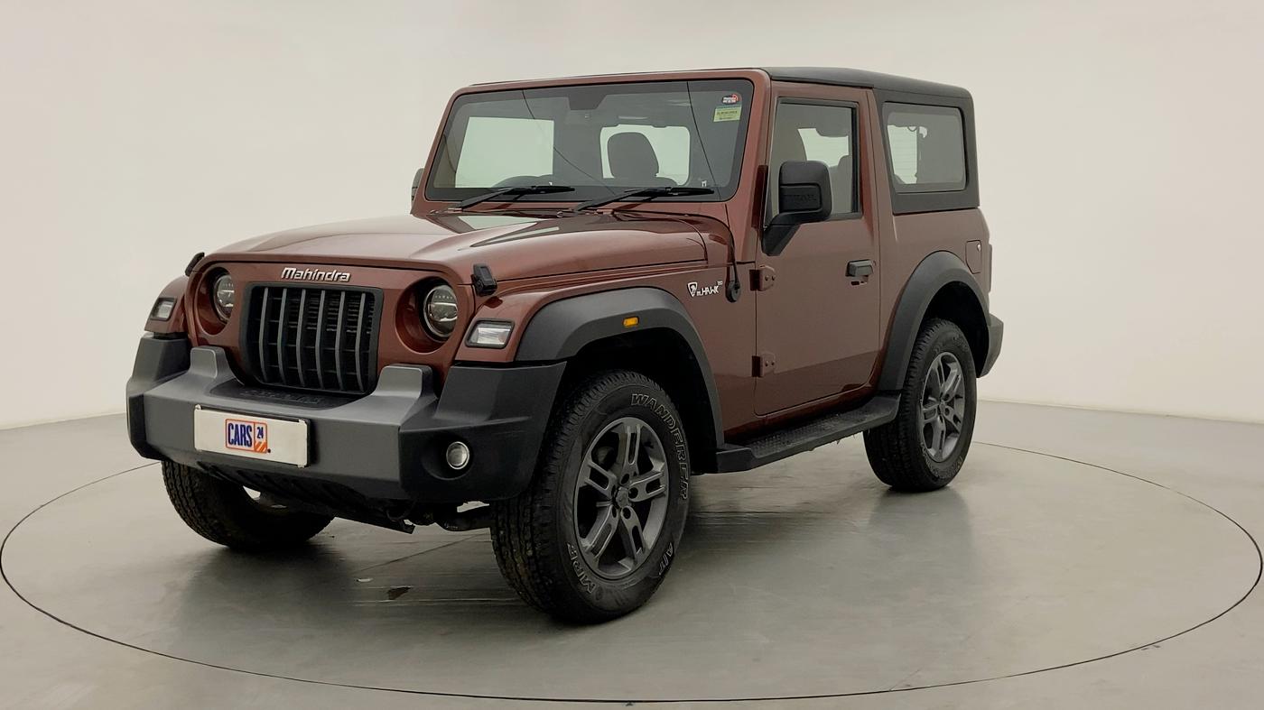 2021 Mahindra Thar LX D 4*4 MT HT, Diesel, Manual, 8,222 km, Left Front Diagonal
