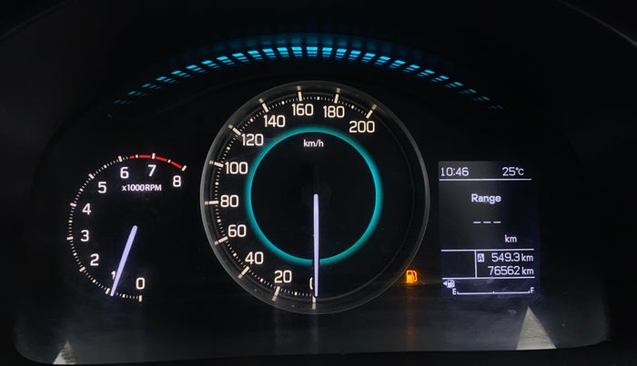 2017 Maruti IGNIS ALPHA 1.2, Petrol, Manual, 76,558 km, Odometer Image