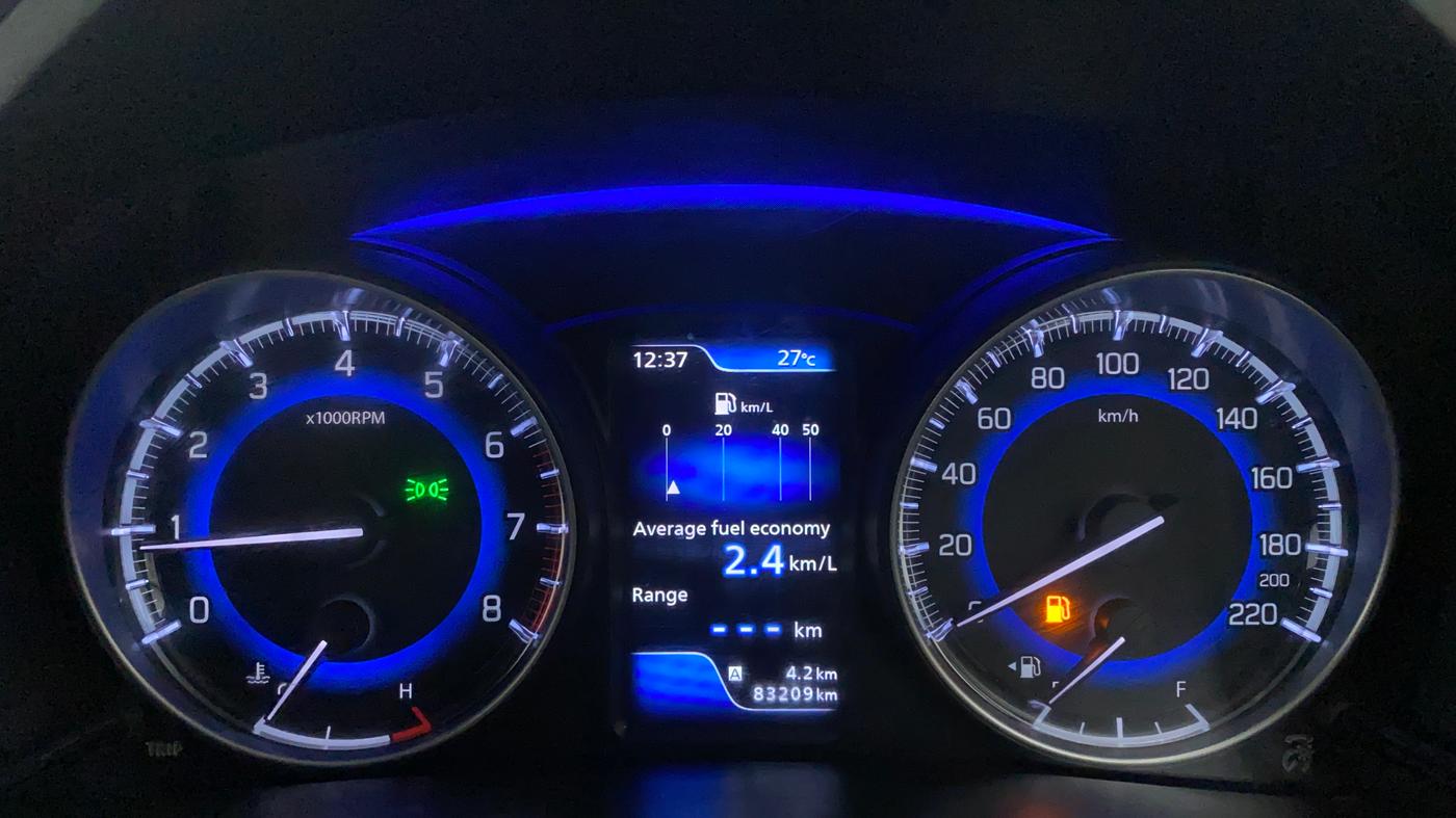 2020 Toyota Glanza G, Petrol, Manual, 83,209 km, Odometer Image