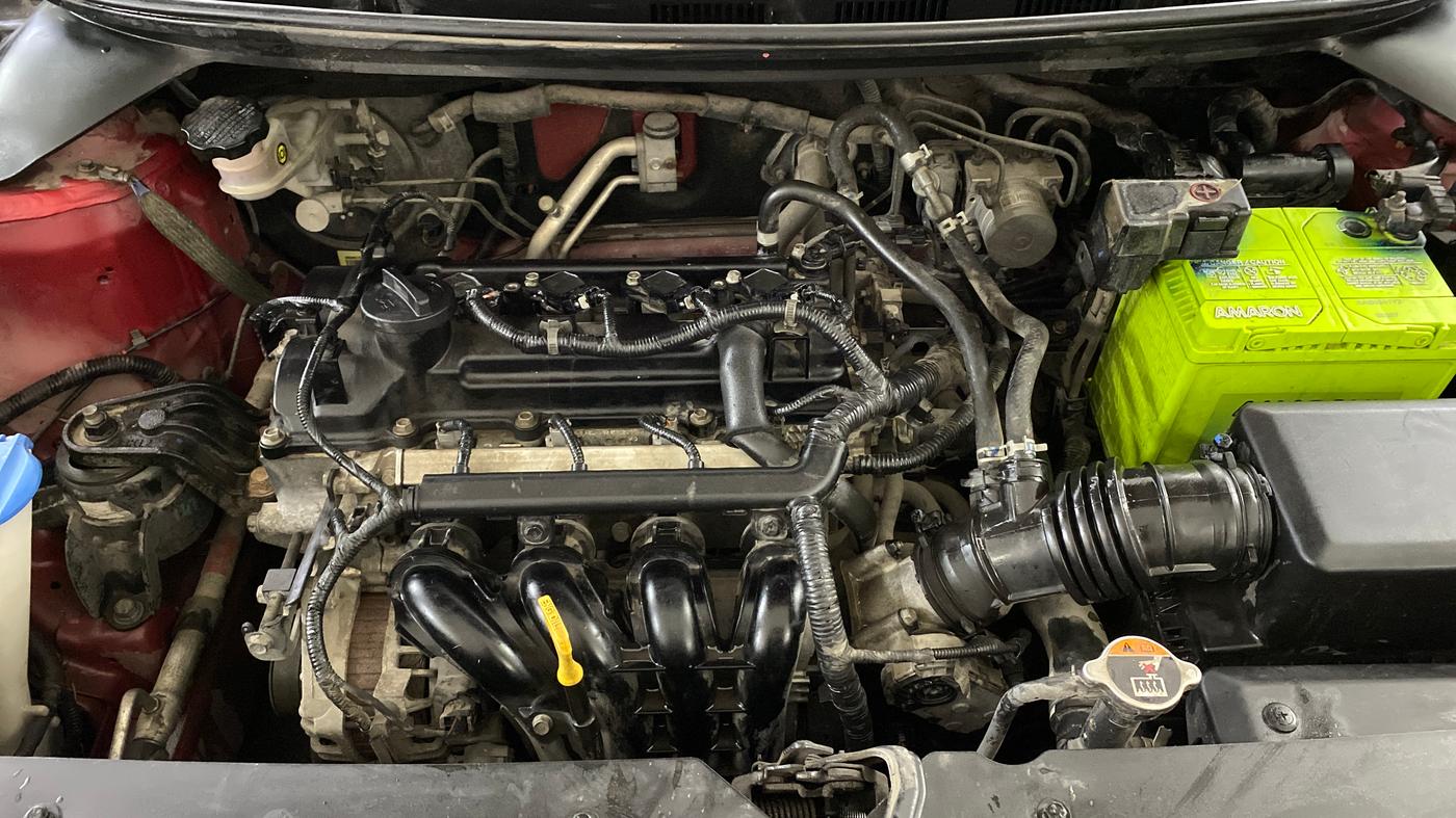2018 Hyundai Elite i20 ASTA 1.2  CVT, Petrol, Automatic, 48,758 km, Engine View
