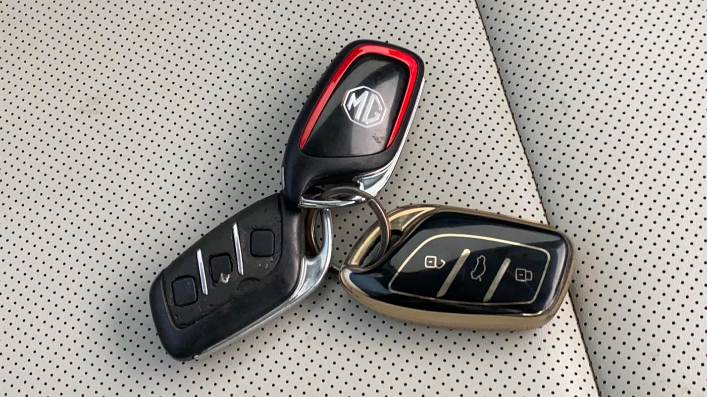 2022 MG ASTOR SAVVY 1.5 CVT, Petrol, Automatic, 60,958 km, Key Close Up