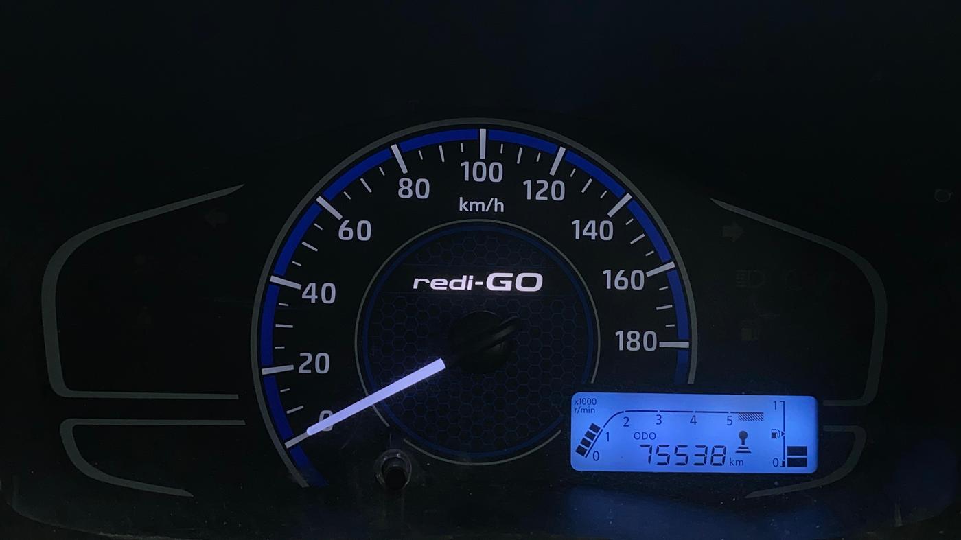 2021 Datsun Redi Go T, Petrol, Manual, 75,569 km, Odometer Image