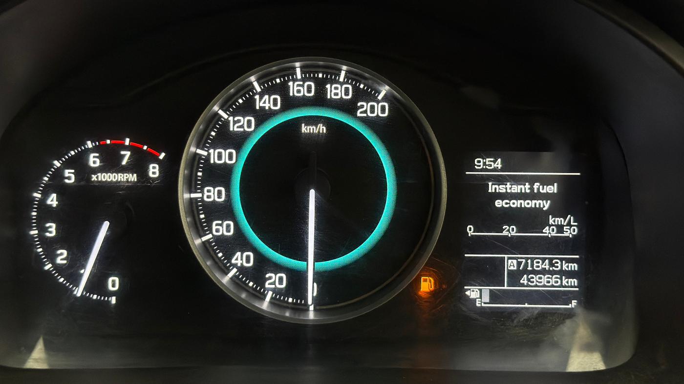 2022 Maruti IGNIS ZETA 1.2, Petrol, Manual, 43,966 km, Odometer Image