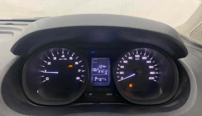 2018 Tata TIGOR XT PETROL, Petrol, Manual, 81,512 km, Odometer Image
