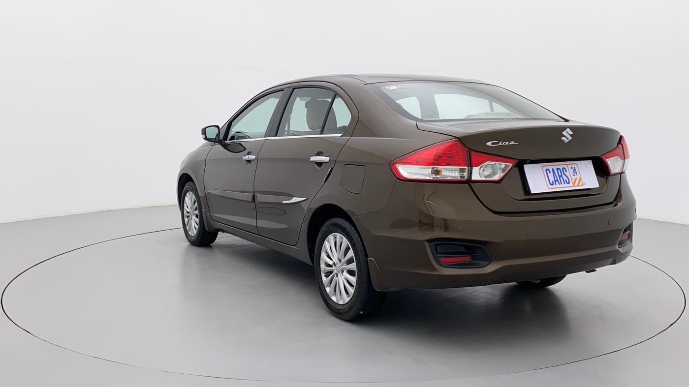 2018 Maruti Ciaz ZETA 1.4  AT PETROL, Petrol, Automatic, 85,512 km, Left Back Diagonal