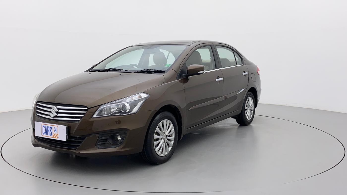 2018 Maruti Ciaz ZETA 1.4  AT PETROL, Petrol, Automatic, 85,512 km, Left Front Diagonal