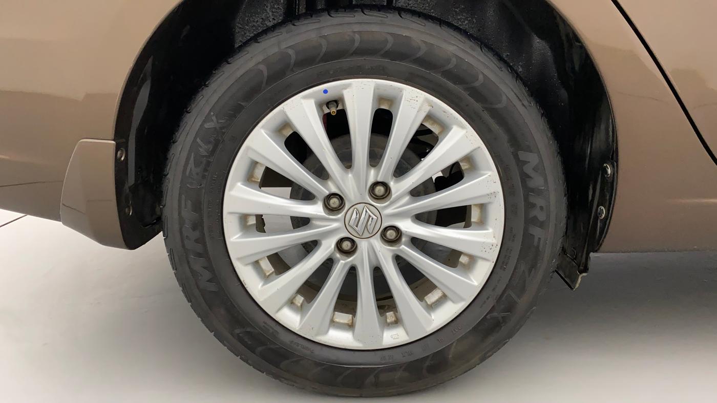 2018 Maruti Ciaz ZETA 1.4  AT PETROL, Petrol, Automatic, 85,512 km, Right Rear Wheel