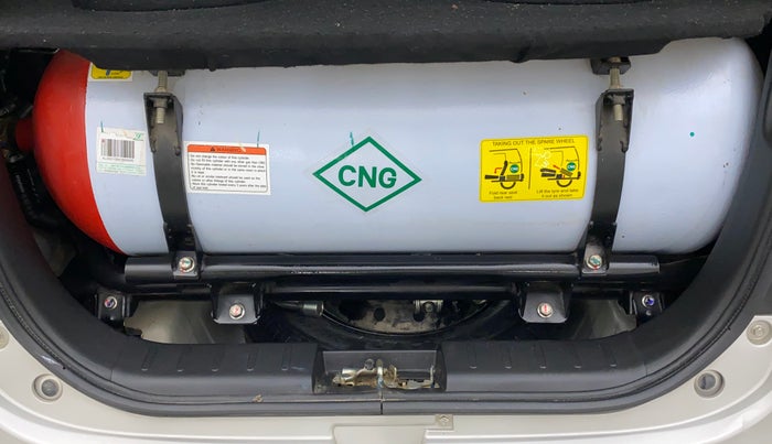 2021 Maruti Alto LXI OPT CNG, CNG, Manual, 16,516 km, Boot Inside