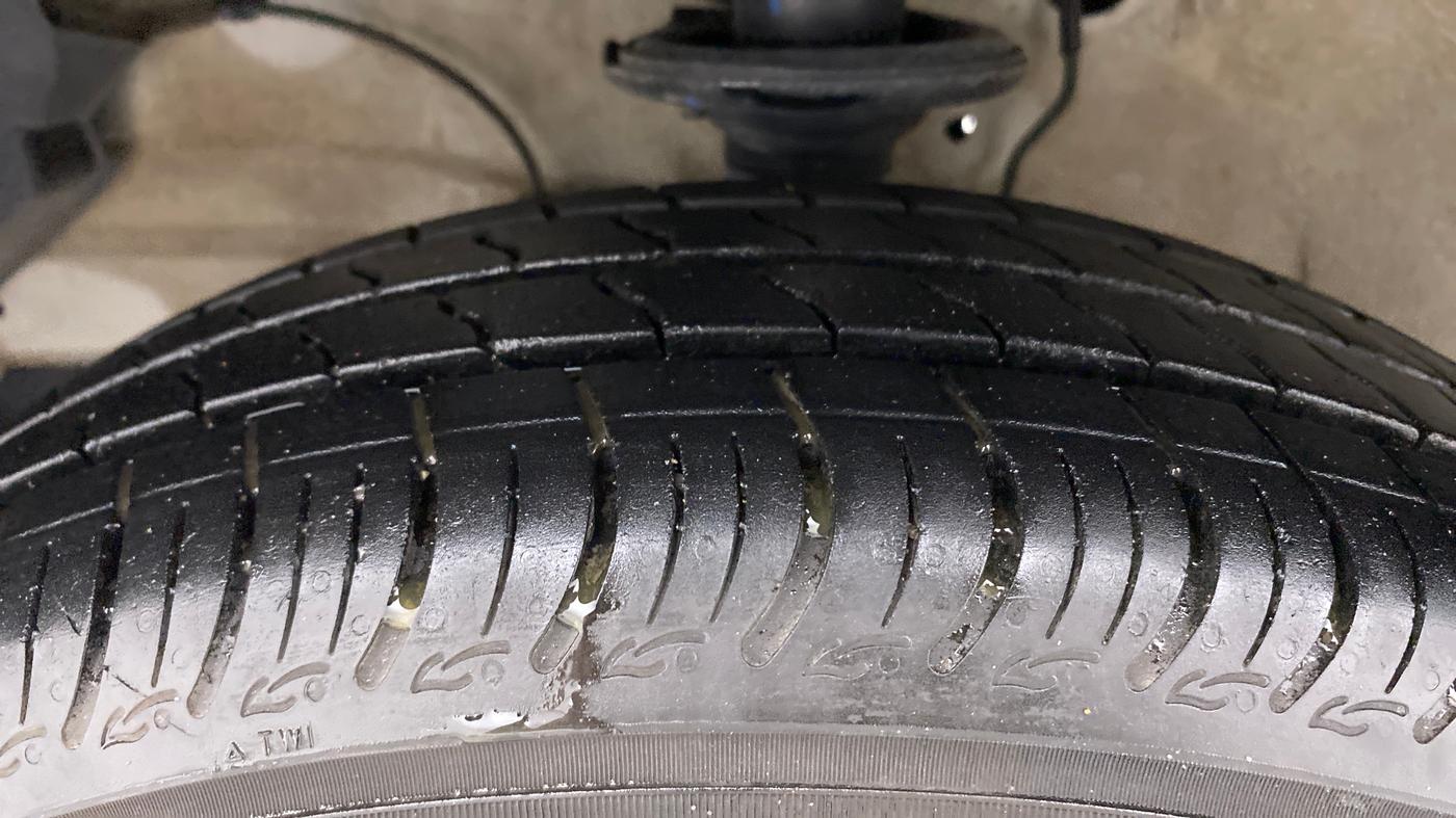 2022 Maruti S PRESSO VXI+, Petrol, Manual, 14,213 km, Left Front Tyre Tread
