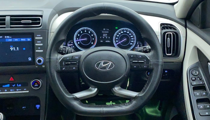 2020 Hyundai Creta S 1.5 PETROL, Petrol, Manual, 60,328 km, Steering Wheel Close Up