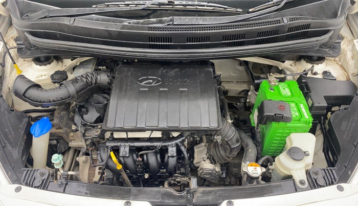 2016 Hyundai Grand i10 MAGNA 1.2 KAPPA VTVT, Petrol, Manual, 1,02,687 km, Engine View