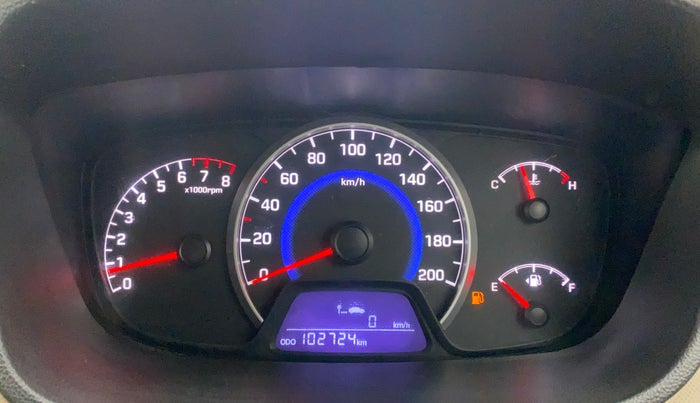 2016 Hyundai Grand i10 MAGNA 1.2 KAPPA VTVT, Petrol, Manual, 1,02,687 km, Odometer Image