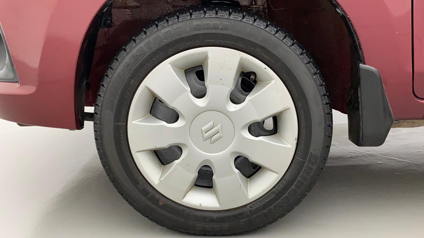 2017 Maruti Alto K10 VXI, Petrol, Manual, 17,167 km, Left Front Wheel