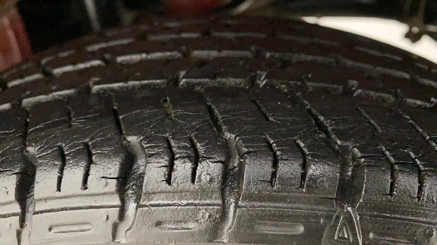 2017 Maruti Alto K10 VXI, Petrol, Manual, 17,167 km, Left Rear Tyre Tread