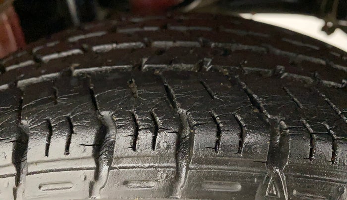2017 Maruti Alto K10 VXI, Petrol, Manual, 17,167 km, Left Rear Tyre Tread