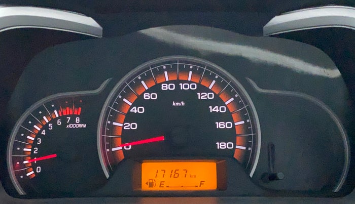 2017 Maruti Alto K10 VXI, Petrol, Manual, 17,167 km, Odometer Image