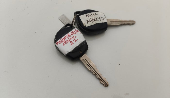 2015 Maruti Swift Dzire VXI, Petrol, Manual, 51,714 km, Key Close Up