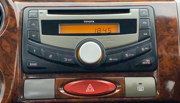 2011 Toyota Etios Liva V, Petrol, Manual, 27,013 km, Infotainment System