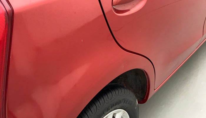 2011 Toyota Etios Liva V, Petrol, Manual, 27,013 km, Right quarter panel - Slightly dented