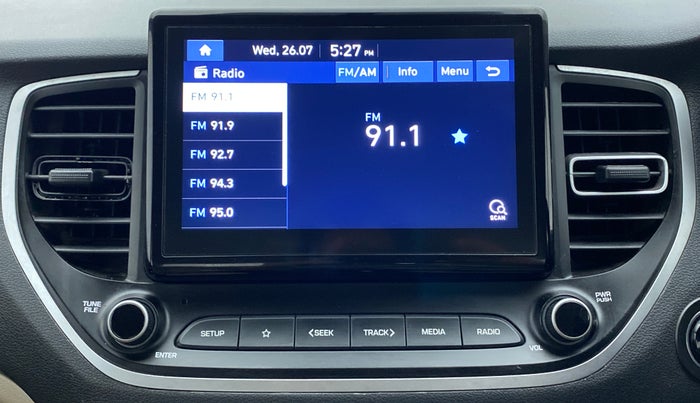 2020 Hyundai Verna SX 1.5 CRDI AT, Diesel, Automatic, 45,062 km, Infotainment System