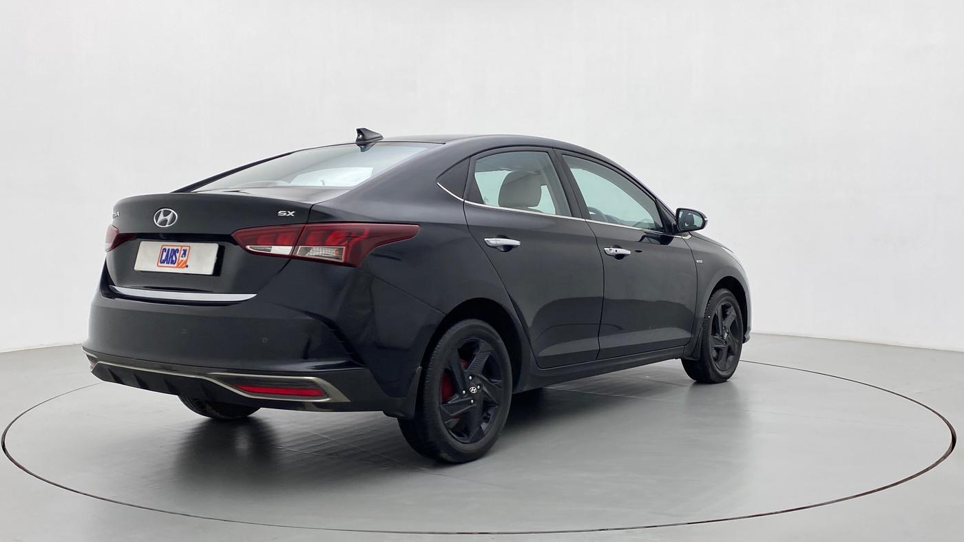 2020 Hyundai Verna SX 1.5 CRDI AT, Diesel, Automatic, 45,062 km, Right Back Diagonal
