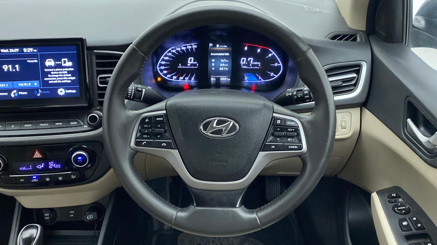 2020 Hyundai Verna SX 1.5 CRDI AT, Diesel, Automatic, 45,062 km, Steering Wheel Close Up