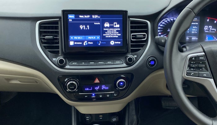 2020 Hyundai Verna SX 1.5 CRDI AT, Diesel, Automatic, 45,062 km, Air Conditioner