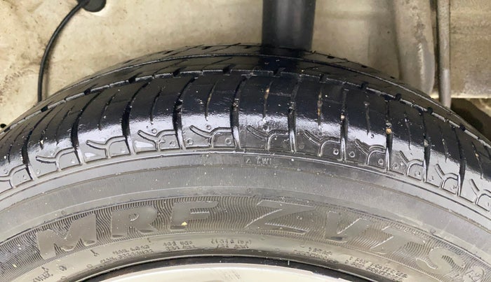 2017 Maruti Celerio ZXI AMT, Petrol, Automatic, 1,06,997 km, Left Rear Tyre Tread