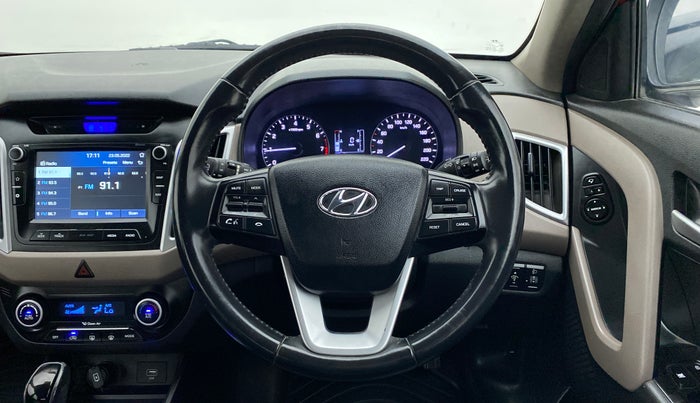 2018 Hyundai Creta 1.6 SX AT PETROL, Petrol, Automatic, 63,972 km, Steering Wheel Close Up