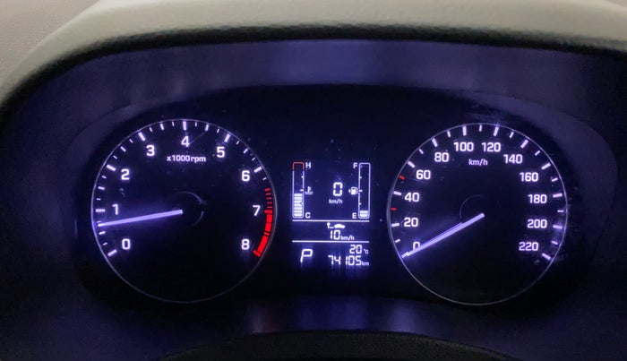 2016 Hyundai Creta SX PLUS AT 1.6 PETROL, Petrol, Automatic, 74,097 km, Odometer Image