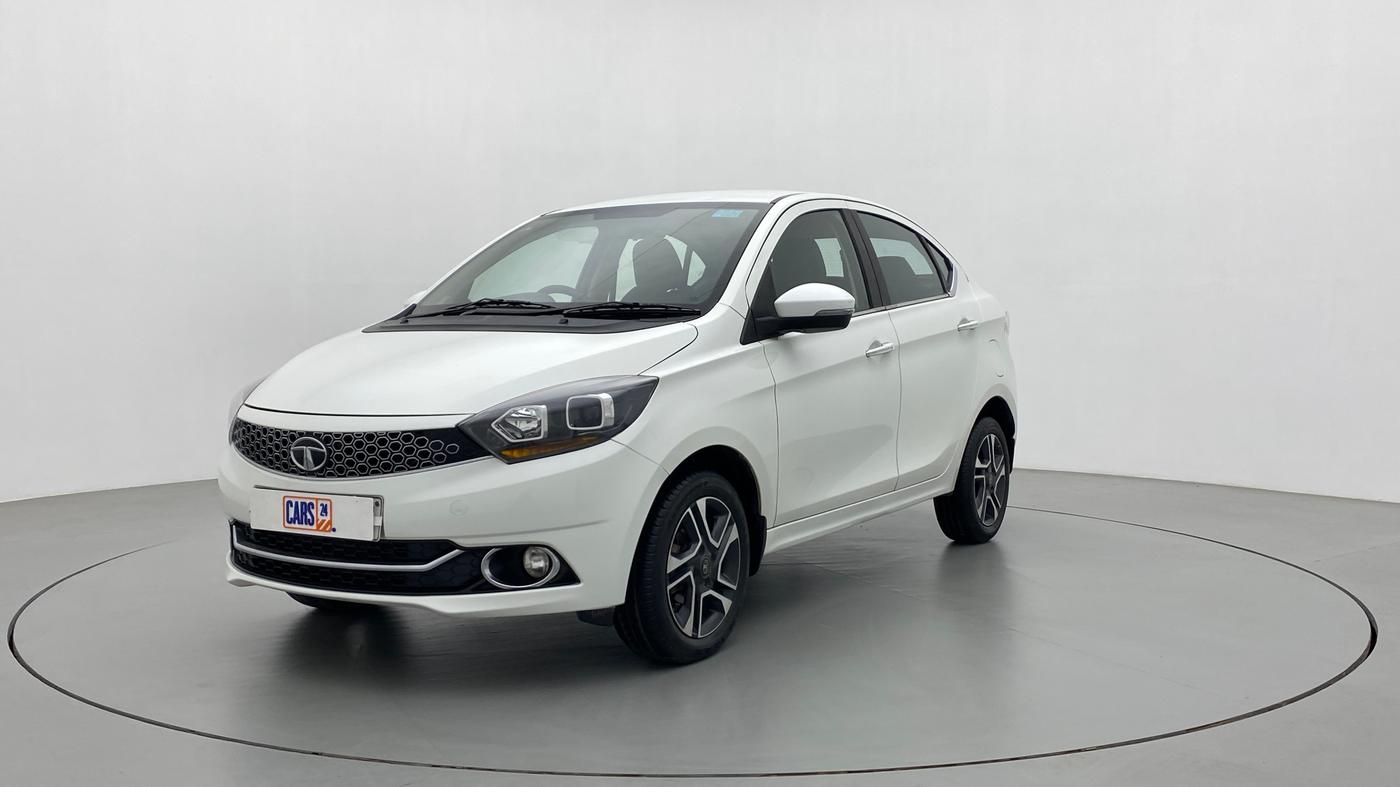 2019 Tata TIGOR XZA PLUS PETROL, Petrol, Automatic, 64,071 km, Left Front Diagonal