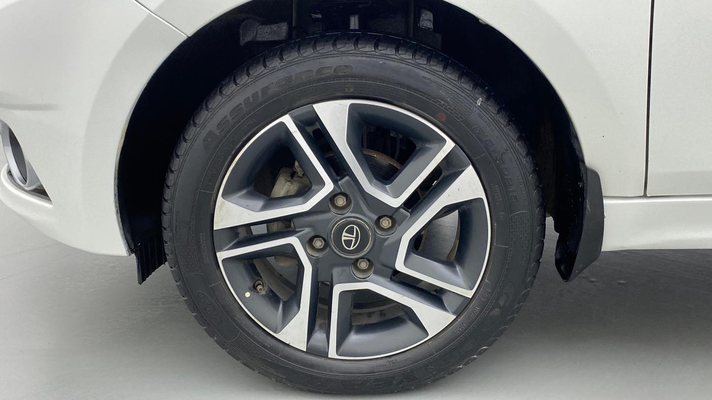 2019 Tata TIGOR XZA PLUS PETROL, Petrol, Automatic, 64,071 km, Left Front Wheel