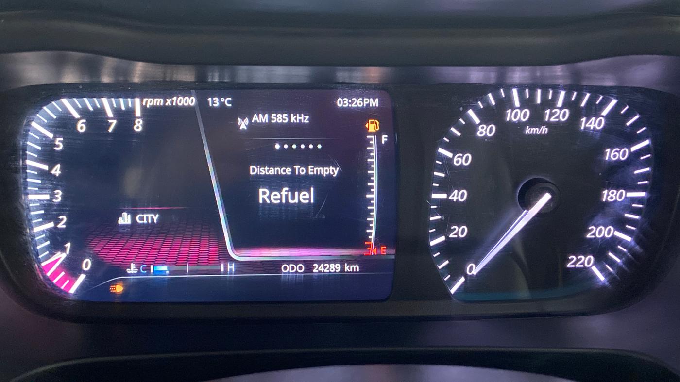 2020 Tata ALTROZ XZ 1.2, Petrol, Manual, 24,268 km, Odometer Image