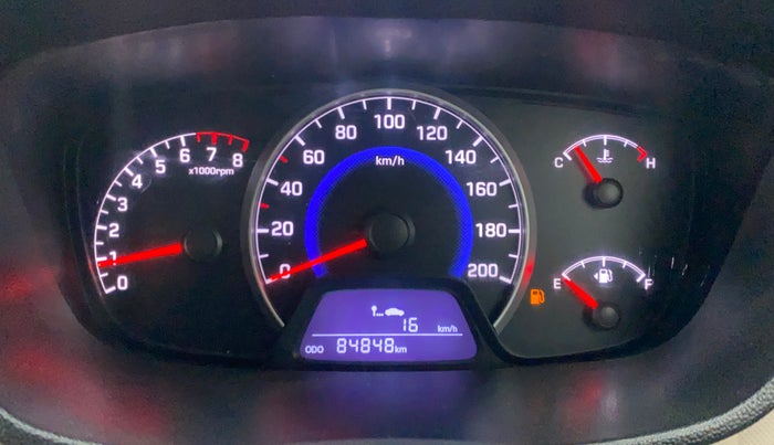 2015 Hyundai Grand i10 ASTA (O) 1.2 KAPPA VTVT, Petrol, Manual, 84,808 km, Odometer Image