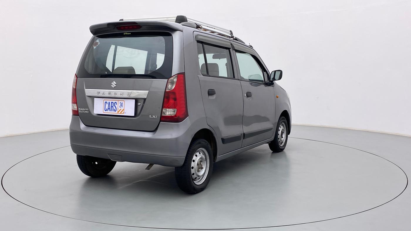 2014 Maruti Wagon R 1.0 LXI CNG, CNG, Manual, 77,880 km, Right Back Diagonal