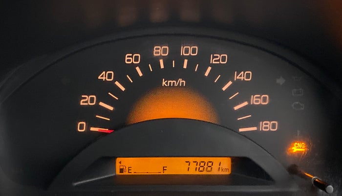 2014 Maruti Wagon R 1.0 LXI CNG, CNG, Manual, 77,880 km, Odometer Image
