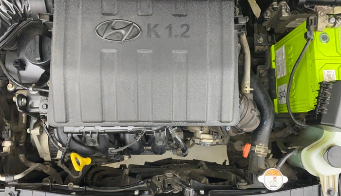 2017 Hyundai Grand i10 SPORTZ (O) AT 1.2 KAPPA VTVT, Petrol, Automatic, 19,767 km, Engine View