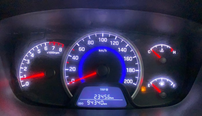 2018 Hyundai Grand i10 MAGNA 1.2 KAPPA VTVT, CNG, Manual, 94,340 km, Odometer Image