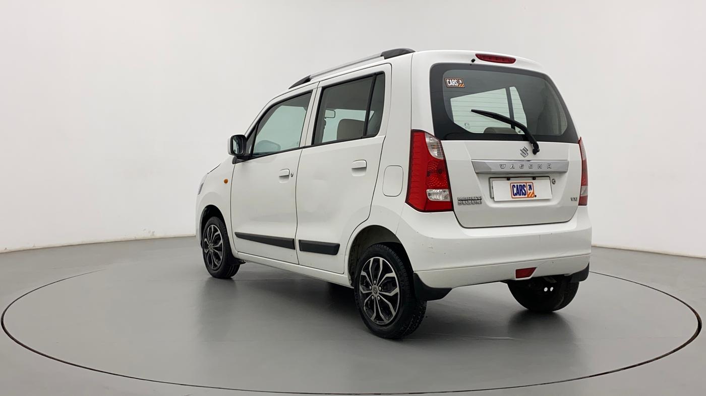 2014 Maruti Wagon R 1.0 VXI, Petrol, Manual, 99,572 km, Left Back Diagonal