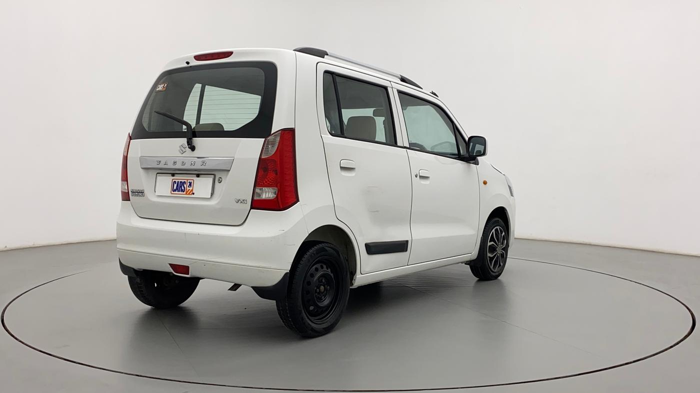 2014 Maruti Wagon R 1.0 VXI, Petrol, Manual, 99,572 km, Right Back Diagonal