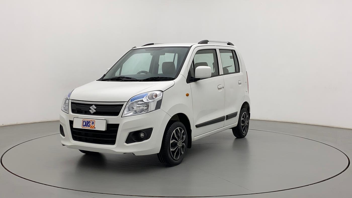 2014 Maruti Wagon R 1.0 VXI, Petrol, Manual, 99,572 km, Left Front Diagonal