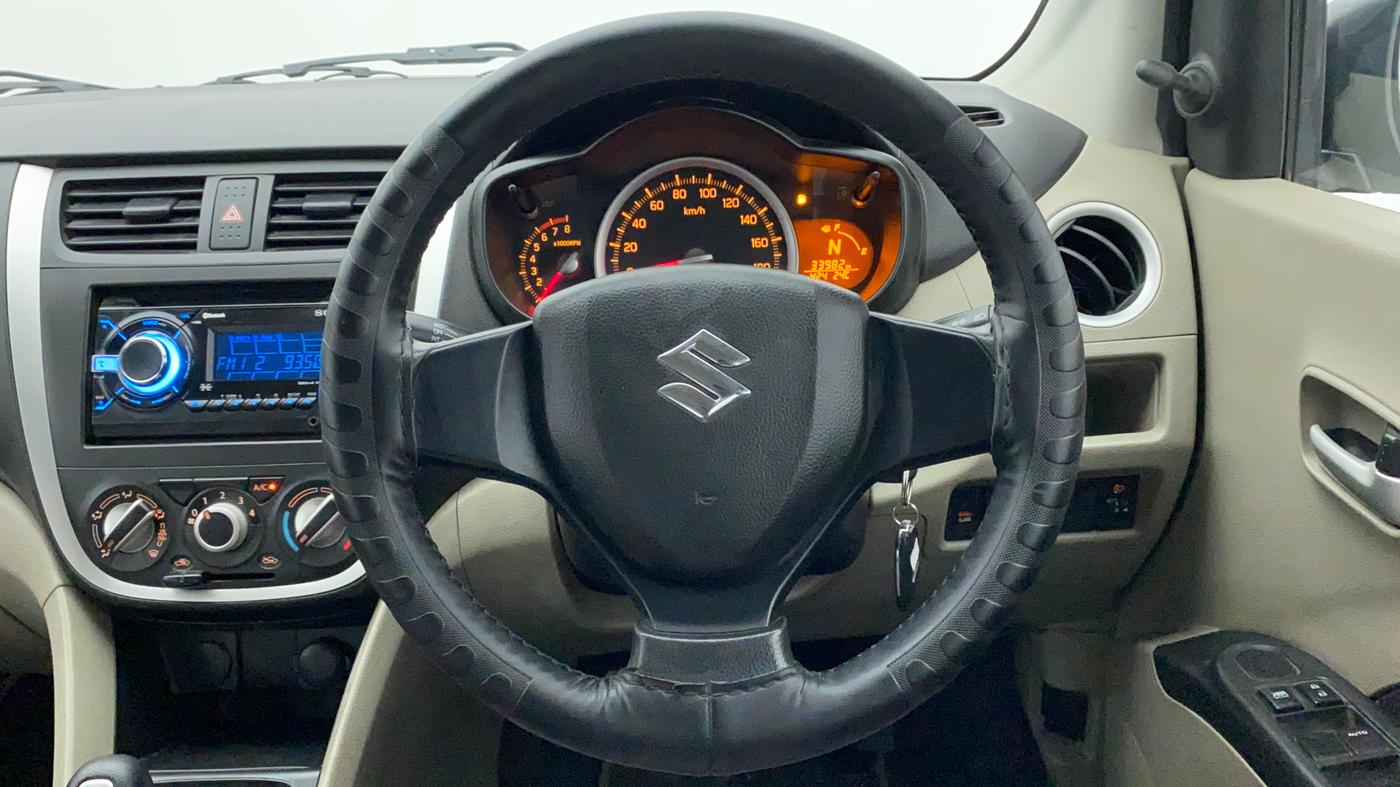 2015 Maruti Celerio VXI AMT, Petrol, Automatic, 34,285 km, Steering Wheel Close Up
