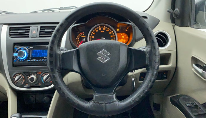 2015 Maruti Celerio VXI AMT, Petrol, Automatic, 34,285 km, Steering Wheel Close Up