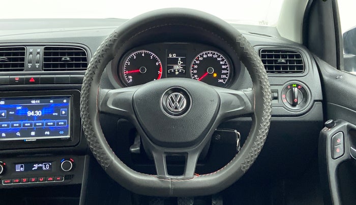2021 Volkswagen Polo COMFORTLINE 1.0 TSI MT, Petrol, Manual, 13,703 km, Steering Wheel Close Up
