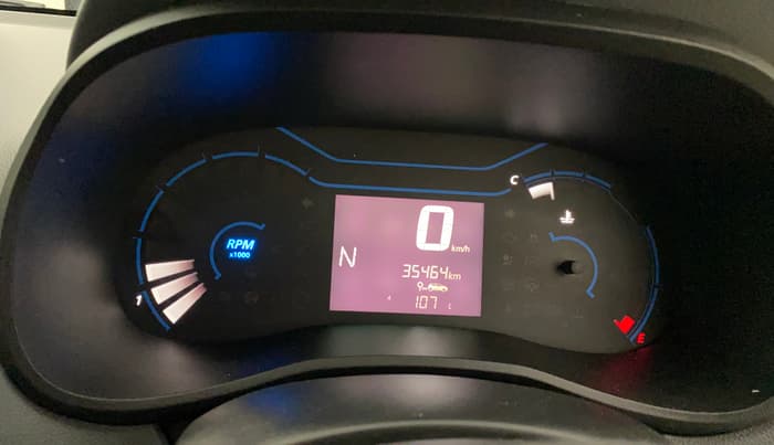 2021 Renault Kwid RXT 1.0 AMT (O), Petrol, Automatic, 35,464 km, Odometer Image